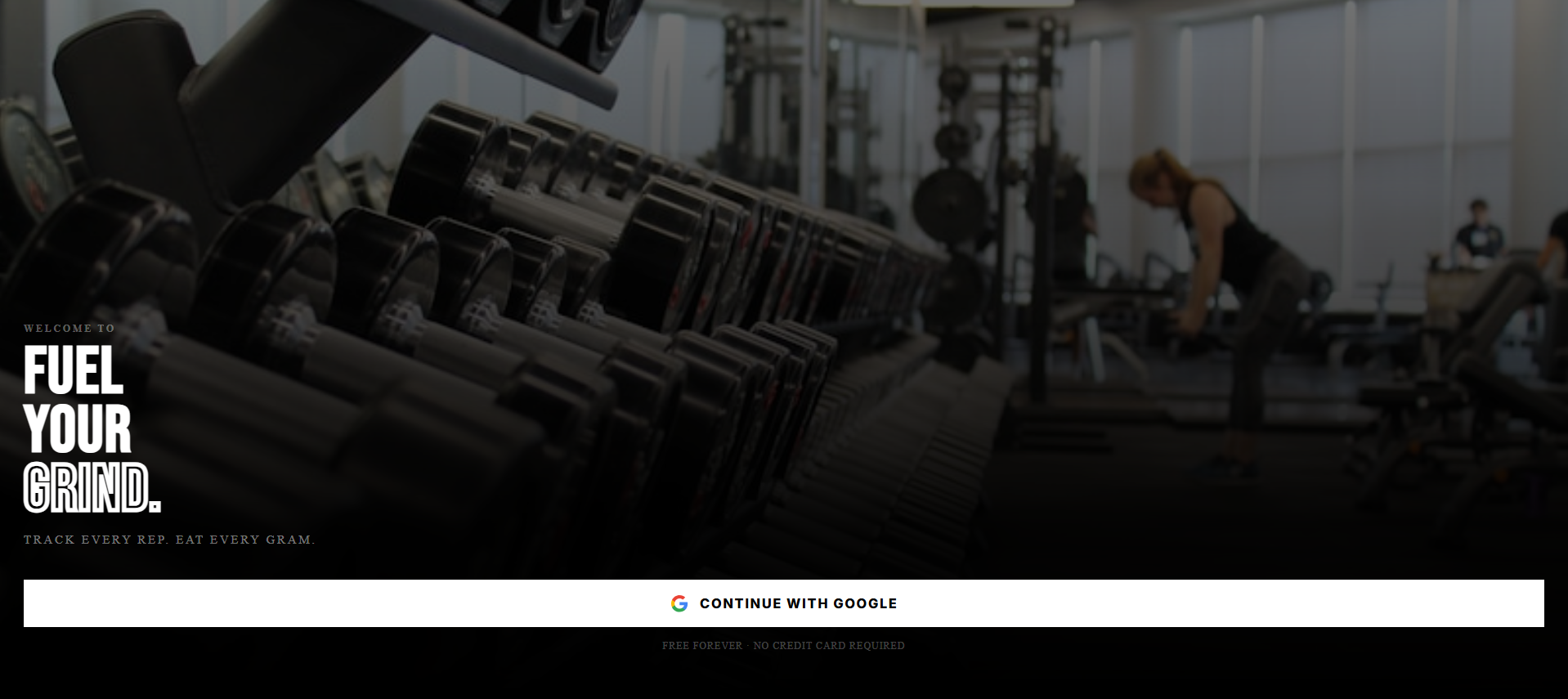 FitTrack AI interface